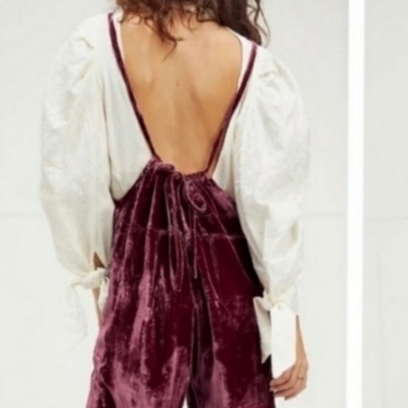 Free People Weekender Velvet Overalls ***1 XS LEFT!***** - Picture 5 of 7